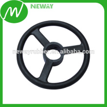 OEM Flat Black Round Plastic Flower Parts